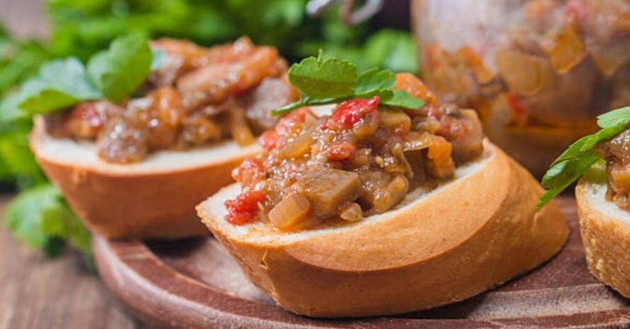 Pasta de Vinete cu verdeata