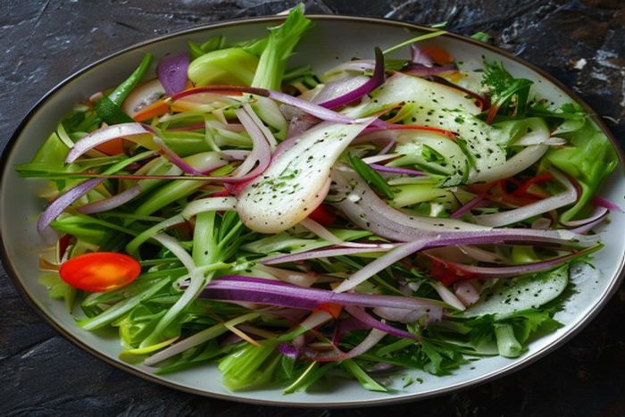 Salata proaspata cu Fenicul