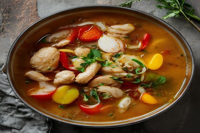 Tocanita de Ghimbir cu legume
