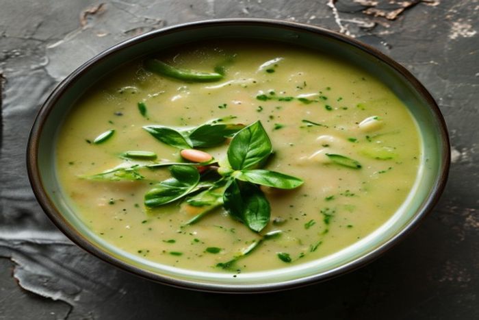 Supa crema de Fasole verde