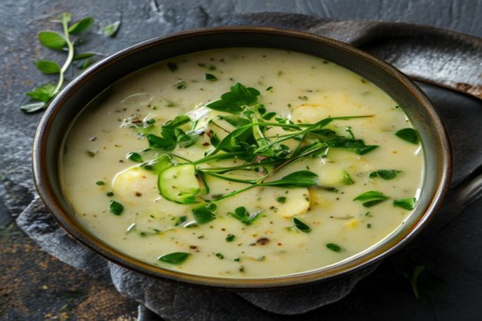 Supa crema de Dovlecel iedera