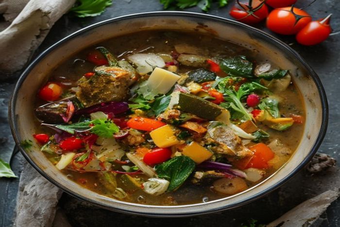 Tocanita de Varza kale cu legume