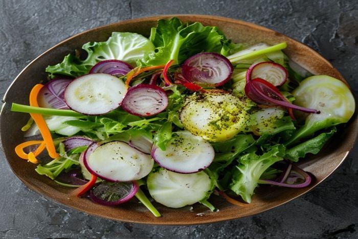 Salata proaspata cu Gulie
