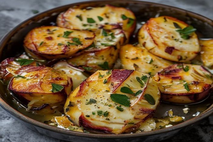 Gulie gratinata cu branza