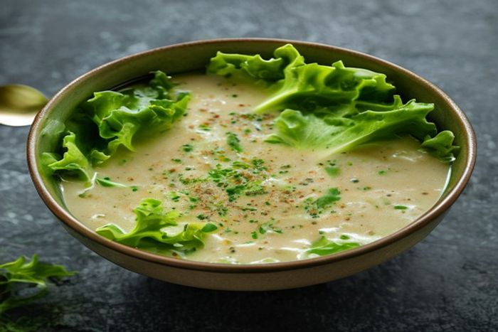 Supa crema de Salata verde