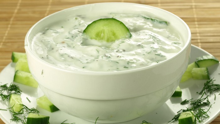 Iaurt cu Castraveți și Mărar (Tzatziki)