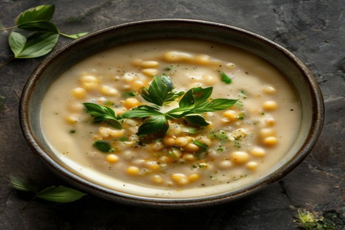 Supa crema de Fasole mung