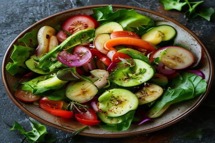 Salata proaspata cu Platan