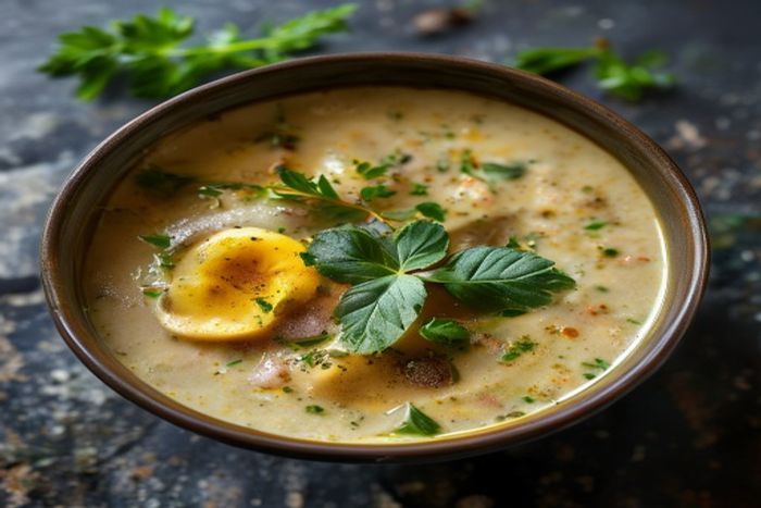 Supa crema de Platan