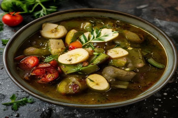 Tocanita de Platan cu legume