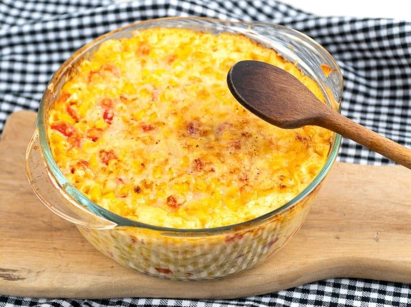 Polenta with Cheese and Corn