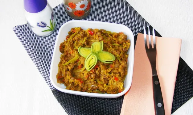 Warm Lentil and Leek Salad