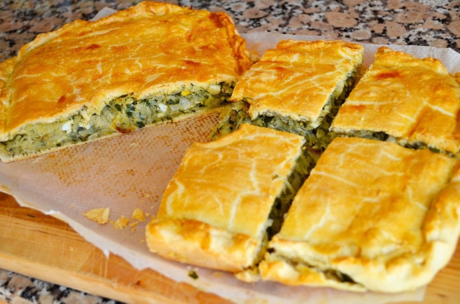 Leek and Cheese Pie