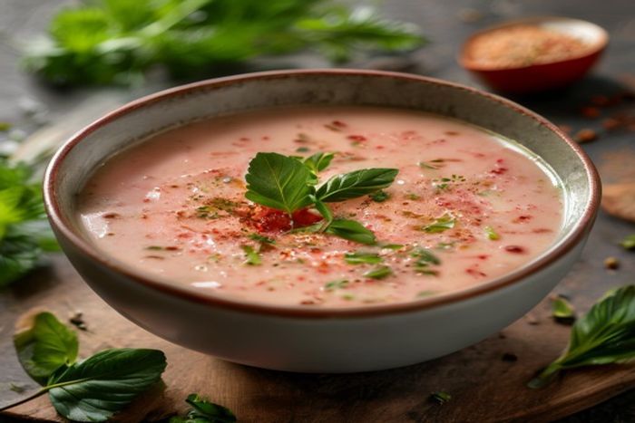 Supa crema de Rubarba