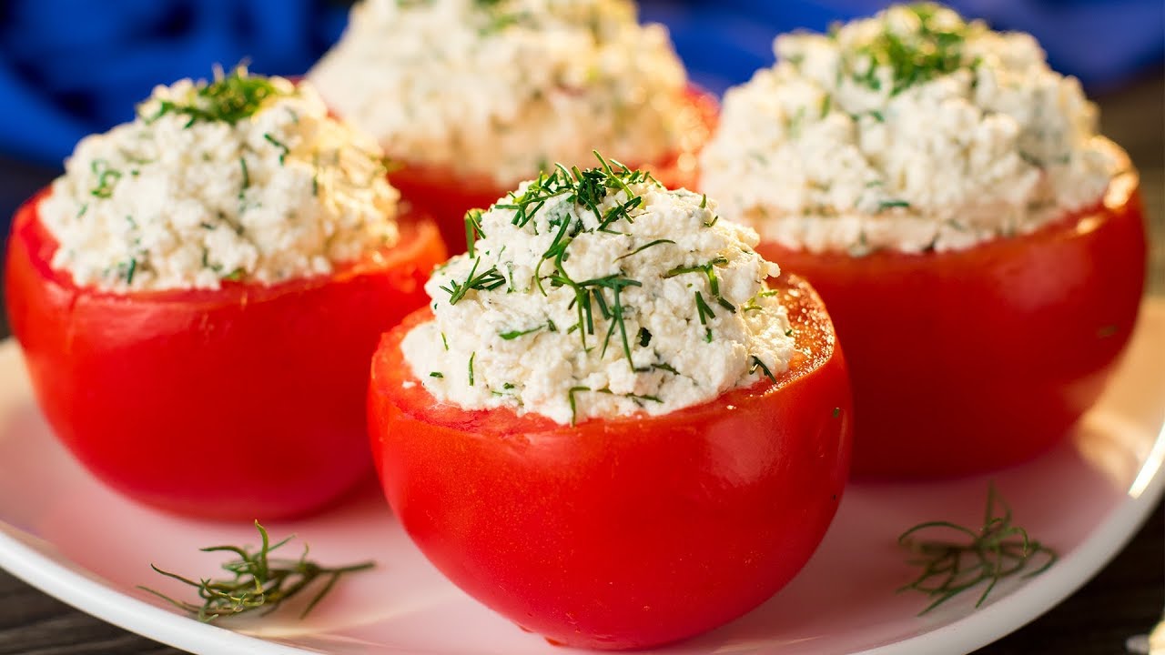 Stuffed Tomatoes with Cheese