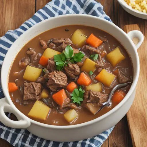 Tocanita de Gulie suedeza cu legume