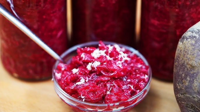 Roasted Beetroot Salad with Horseradish