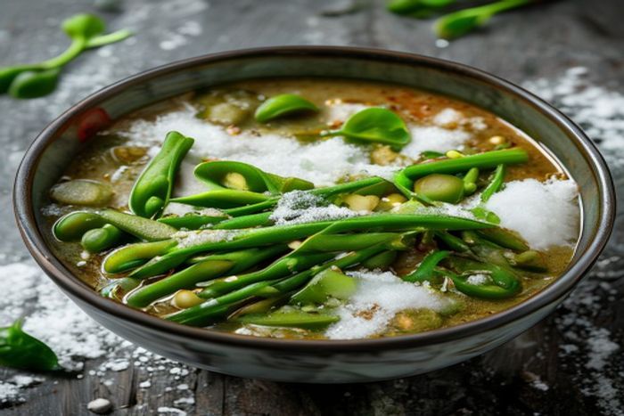 Tocanita de Mazare mangetout cu legume