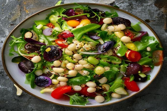 Salata proaspata cu Soia