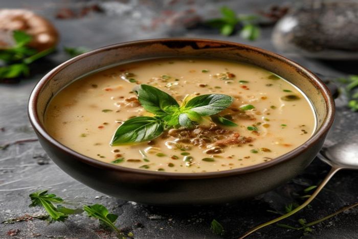 Supa crema de Soia