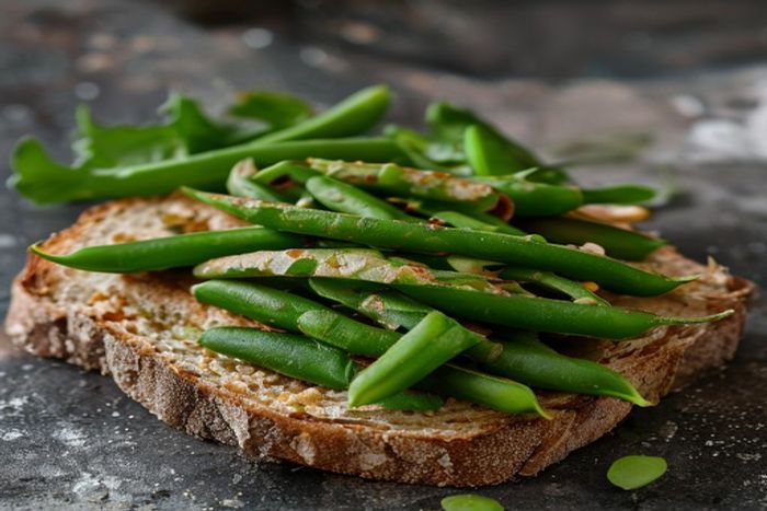 Pasta de Mazare sugar snap cu verdeata