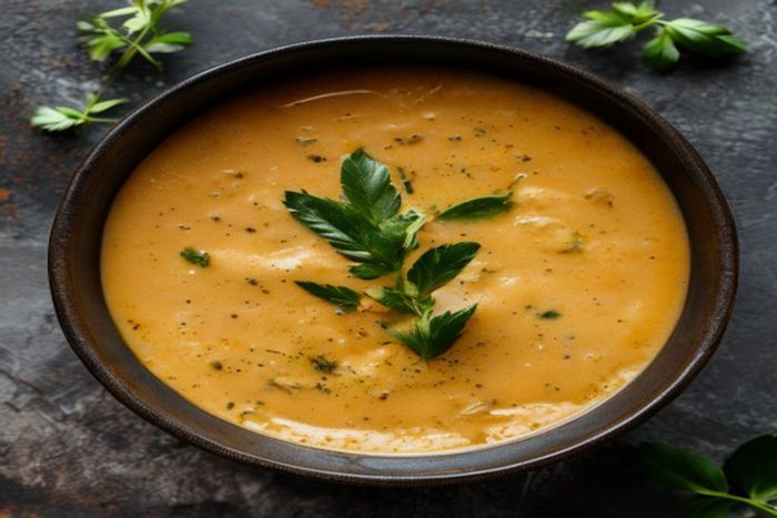 Supa crema de Curcuma