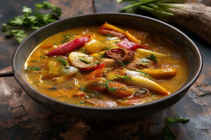 Tocanita de Curcuma cu legume