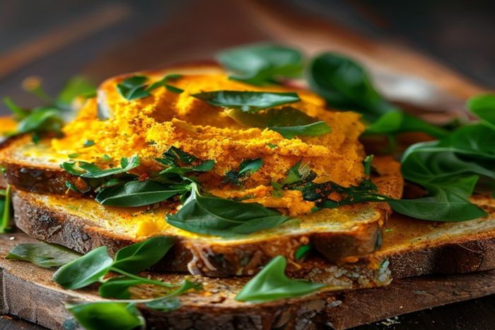 Pasta de Curcuma cu verdeata