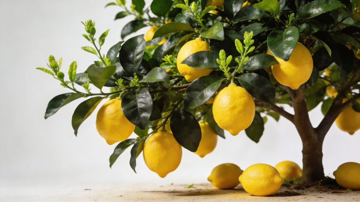 Лимонное дерево (Citrus limon)