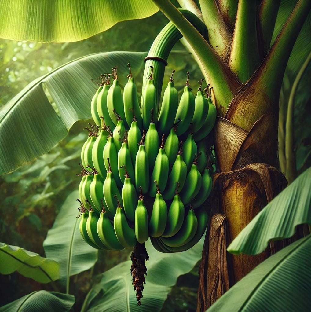 Bananier plantain (Musa paradisiaca)